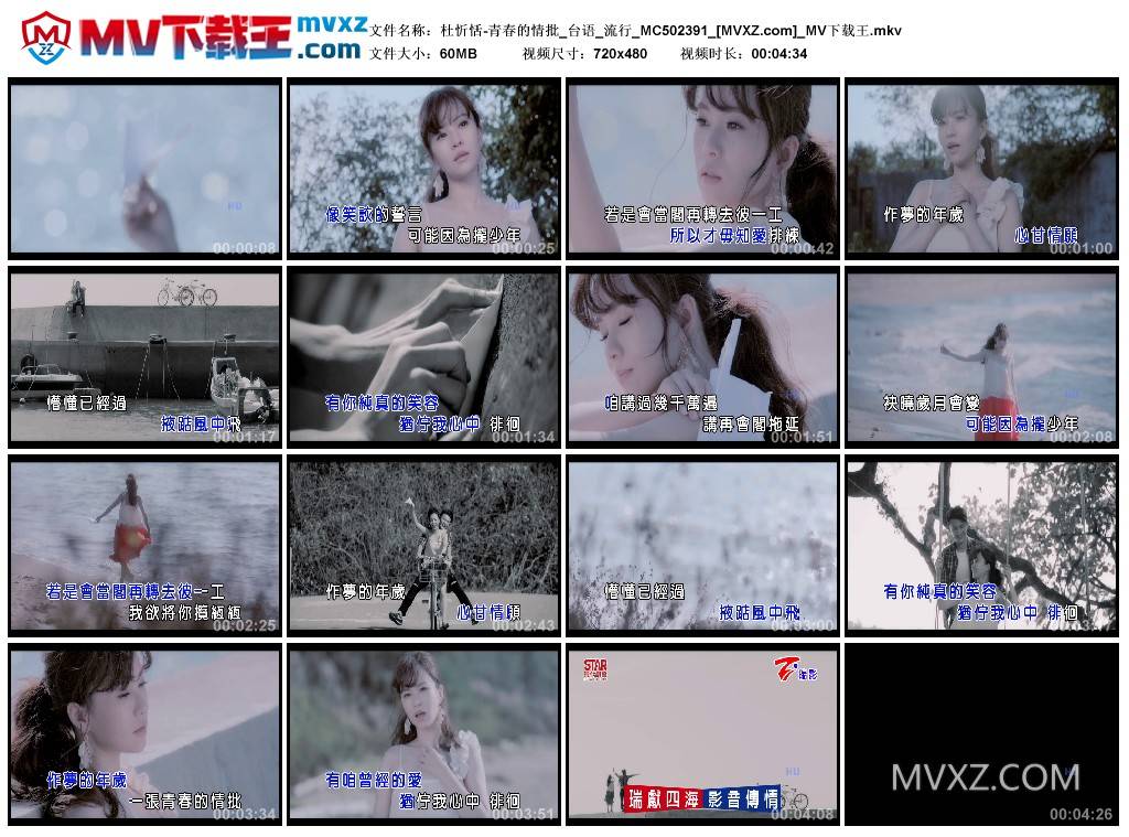 杜忻恬-青春的情批_台语_流行_MC502391